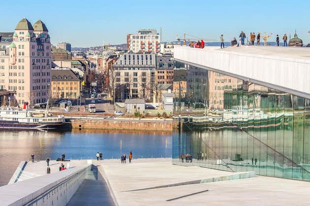 Visita guiada privada exclusiva por la arquitectura de Oslo con un local