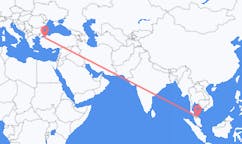 Flights from Kota Bharu, Malaysia to Bursa, Turkey