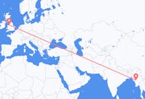 Flights from Magway, Myanmar (Burma) to Liverpool, England