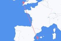 Flights from Ibiza, Spain to Newquay, the United Kingdom