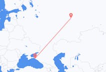 Flyg från Anapa till Perm