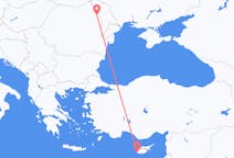 Flights from Paphos, Cyprus to Iași, Romania