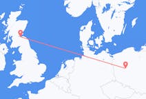 Flights from Poznań in Poland to Edinburgh in Scotland