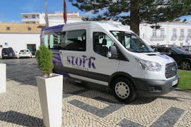 Traslado privado desde Albufeira al aeropuerto de Faro (5 a 8 pax)