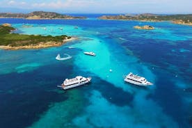 Tour en bateau à l'archipel de La Maddalena au départ de Palau