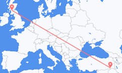 Flights from Şırnak to Glasgow