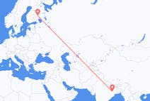 Flights from Ranchi, India to Joensuu, Finland