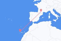 Vluchten van Santa Cruz de La Palma naar Toulouse
