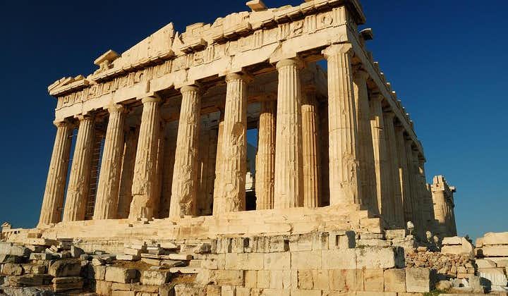 アテナイのアクロポリスのウォーキングツアー、シンタグマ広場と市の史跡も訪れます