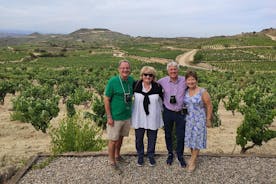 Visite des vins de la Rioja : visite de 2 établissements vinicoles avec dégustation de Saint-Sébastien