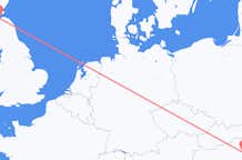 Flyrejser fra Debrecen til Edinburgh