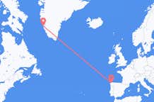 Flyrejser fra La Coruña til Nuuk
