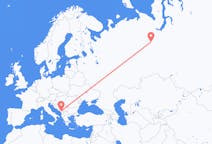 Flights from Beloyarsky, Russia to Podgorica, Montenegro
