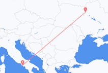 Flyg från Neapel, Italien till Kiev, Ukraina