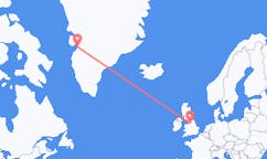 Flights from Manchester, the United Kingdom to Ilimanaq, Greenland
