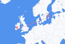 Vuelos de Visby, Suecia a corcho, Irlanda