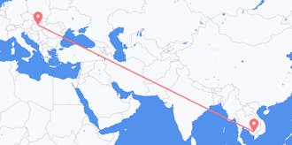 Flights from Cambodia to Hungary