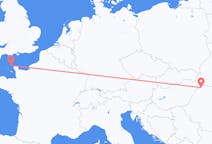 Flights from Alderney, Guernsey to Satu Mare, Romania
