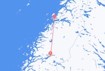 Vluchten van Mo i Rana naar Bodø