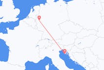 Flyg från Pula, Kroatien till Köln, Tyskland