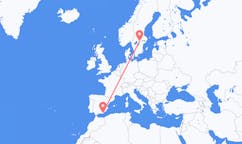 Fly fra Örebro til Almería