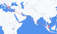 Flights from Tanjung Pinang, Indonesia to Kalamata, Greece