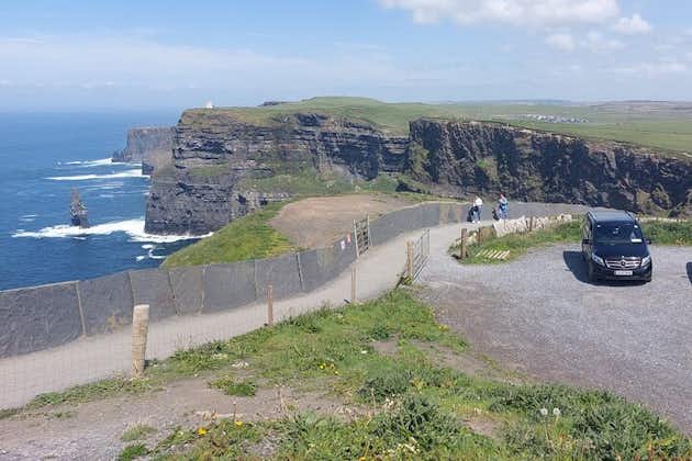 Dublin Airport To Galway City via Cliffs of Moher Private Chauffeur Car Service