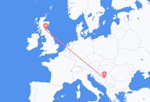 Flights from Edinburgh to Tuzla