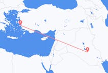 Flyrejser fra Najaf til Samos