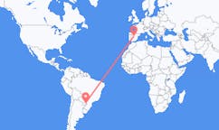 Flyreiser fra Ciudad del Este, Paraguay til Madrid, Spania