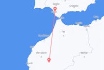 Vluchten van Ouarzazate naar Jerez de la Frontera