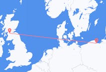 Flyreiser fra Gdańsk, Polen til Glasgow, Skottland
