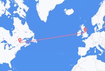 Flights from Quebec City, Canada to Leeds, England