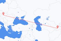 Vluchten van Doesjanbe, Tadzjikistan naar Boedapest, Hongarije