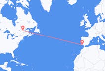 캐나다발 사그네, 포르투갈행 파로 항공편