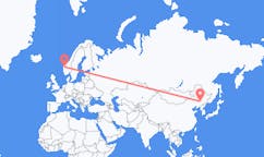 Flights from Changchun, China to Sandane, Norway
