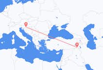 Loty z Hakkari w Turcji do Zagrzebia w Chorwacji