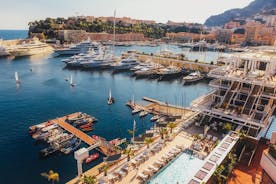 Traslado privado de Cannes a Mónaco con una parada de 2 horas en Niza