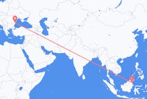 Flights from Tarakan, North Kalimantan, Indonesia to Constanța, Romania