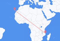 Flights from Pemba, Mozambique to Tenerife, Spain