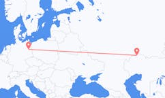 Loty z Uralsk, Kazachstan do Berlin, Niemcy