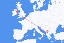 Flights from Ohrid, Republic of North Macedonia to Dublin, Ireland