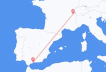 Рейсы из Малаги, Испания в Женеву, Швейцария