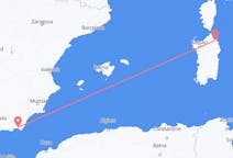 Flug frá Almeria, Spáni til Olbia, Ítalíu