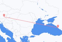 Fly fra Sochi til Graz