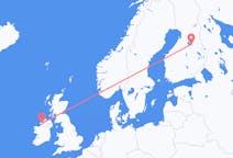Flights from Kajaani, Finland to Donegal, Ireland