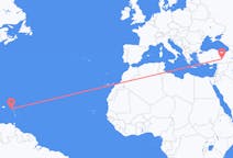 圣基茨和尼维斯出发地 圣基茨岛飞往圣基茨和尼维斯目的地 馬拉蒂亞的航班