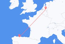 Flyrejser fra Eindhoven, Holland til Santiago del Monte, Spanien