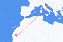 Vols d’Atar, Mauritanie pour Pescara, Italie