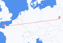 Flyrejser fra Saint Helier til Lublin